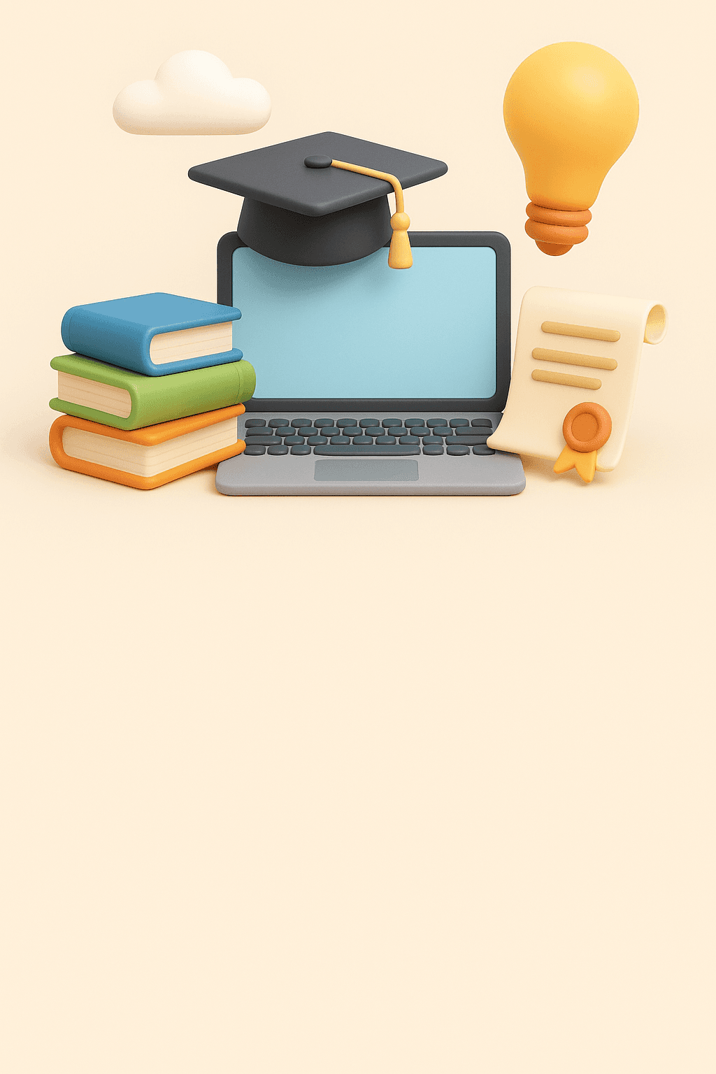 Ilustración para Educación y cursos online