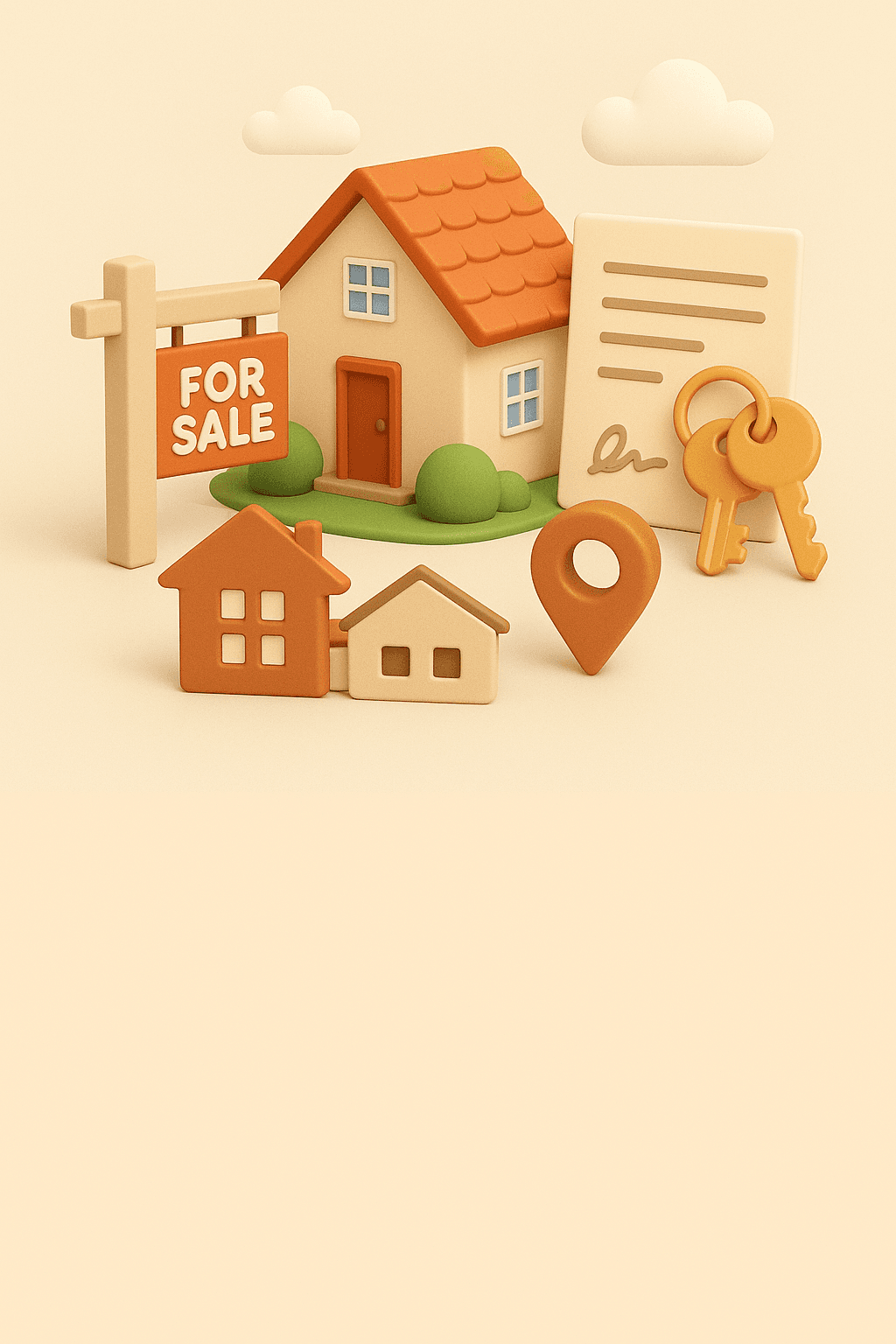 Ilustración para Bienes raíces y proyectos inmobiliarios