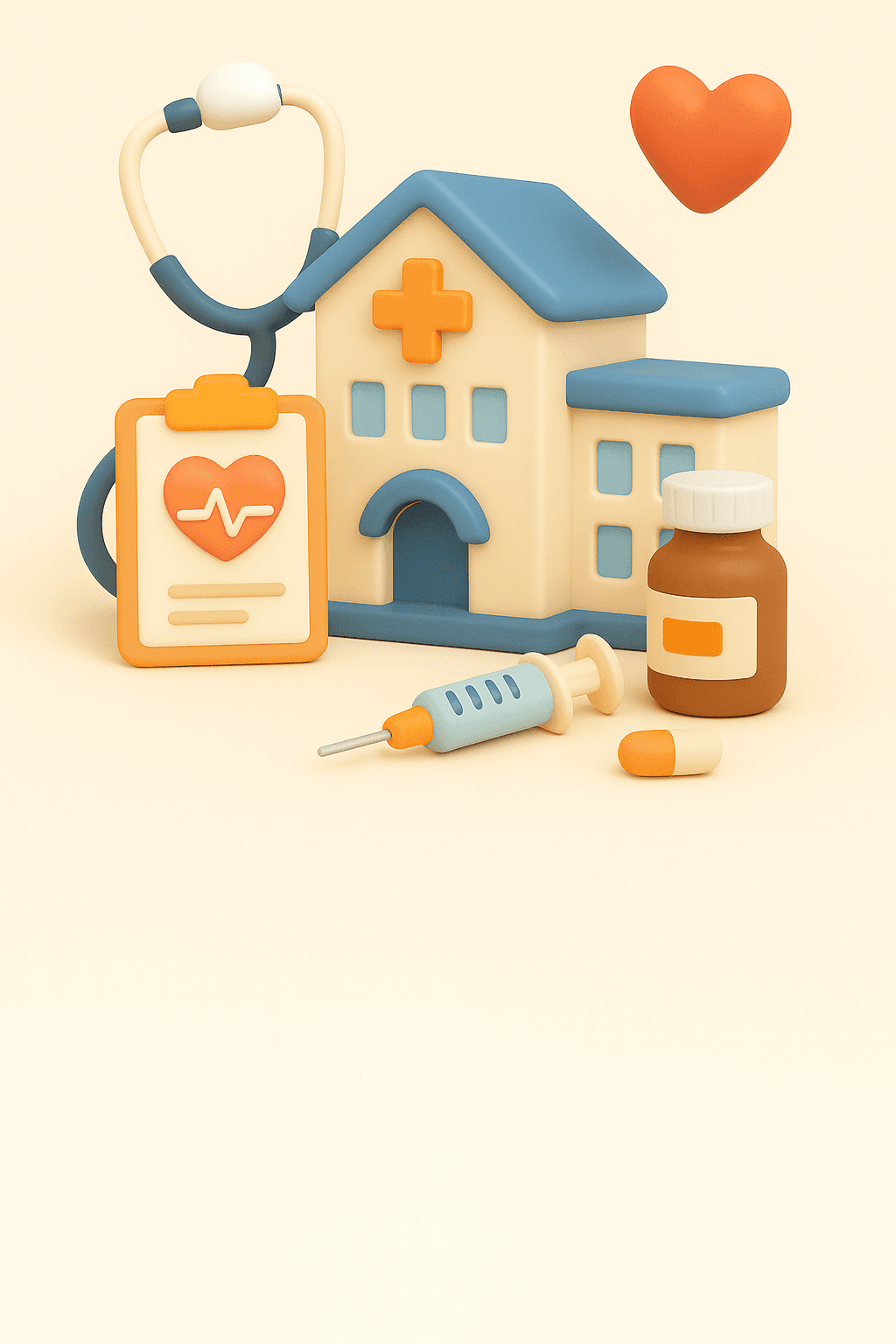 Ilustración para Clínicas, consultorios y salud