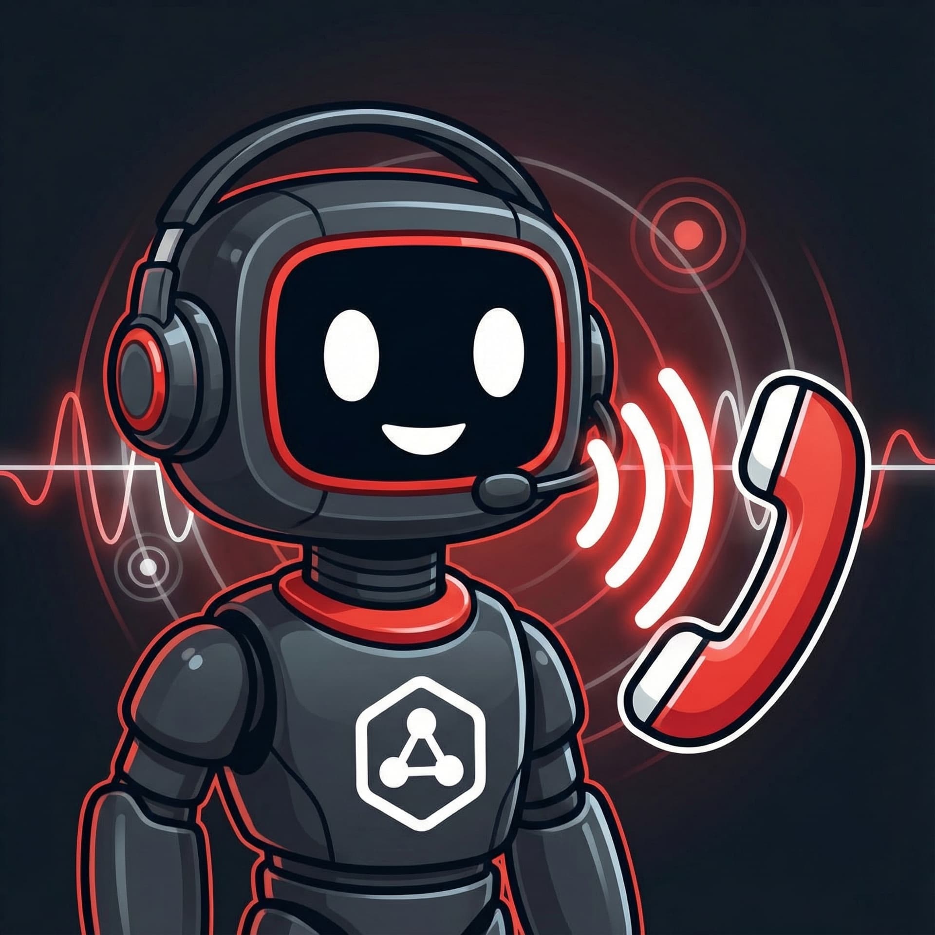 Versión futura de Nexi atendiendo llamadas de voz como asistente virtual