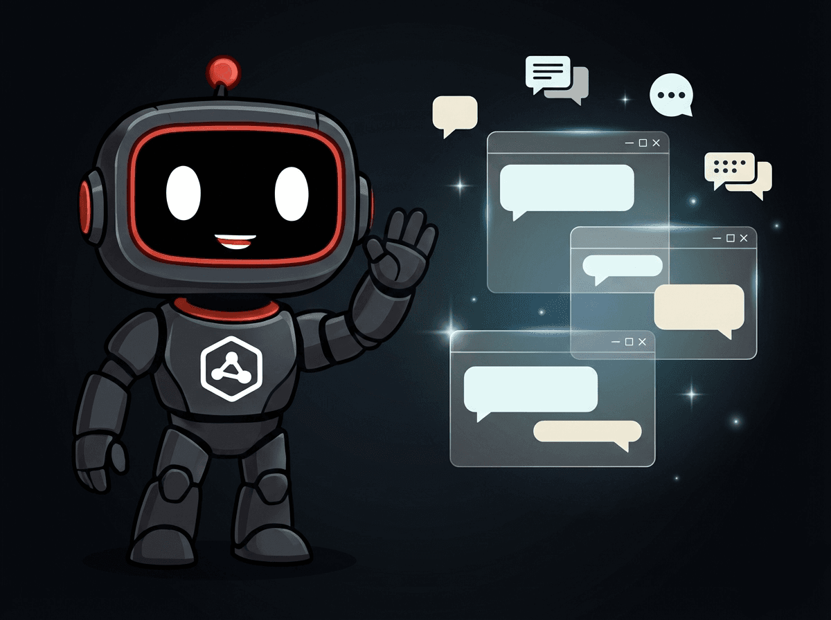 Nexi, asistente virtual de IA atendiendo conversaciones de WhatsApp, Instagram y Messenger